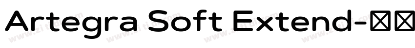 Artegra Soft Extend字体转换
